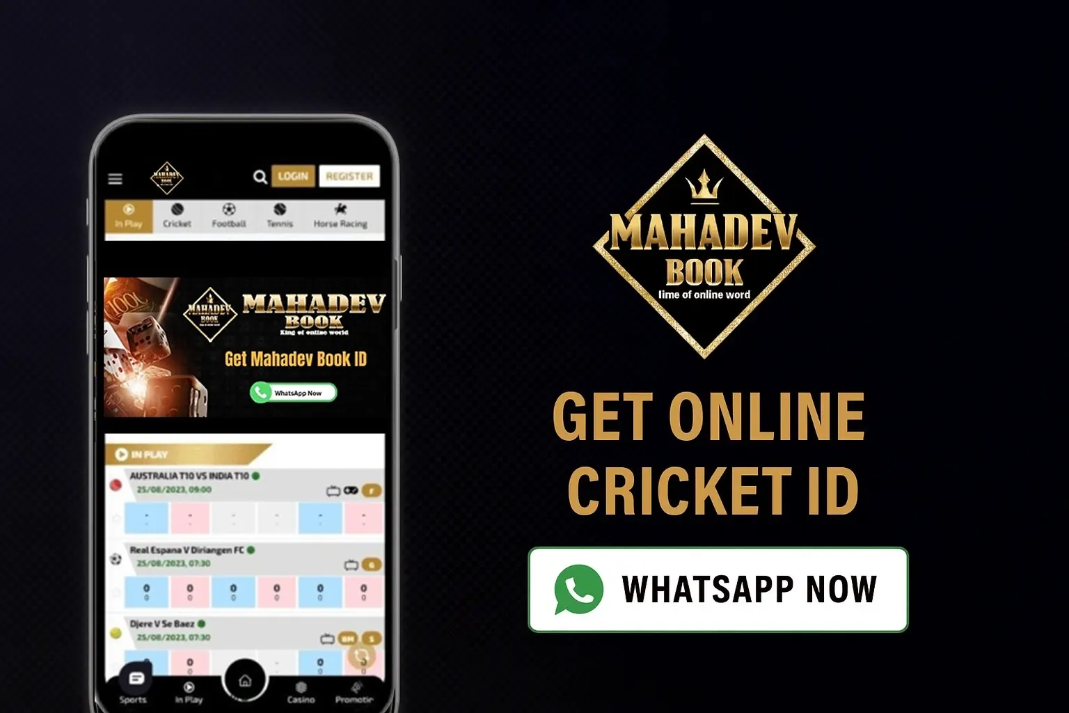 Get Mahadev Book ID